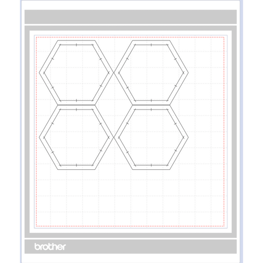 2 inch Hexagon Digital Template