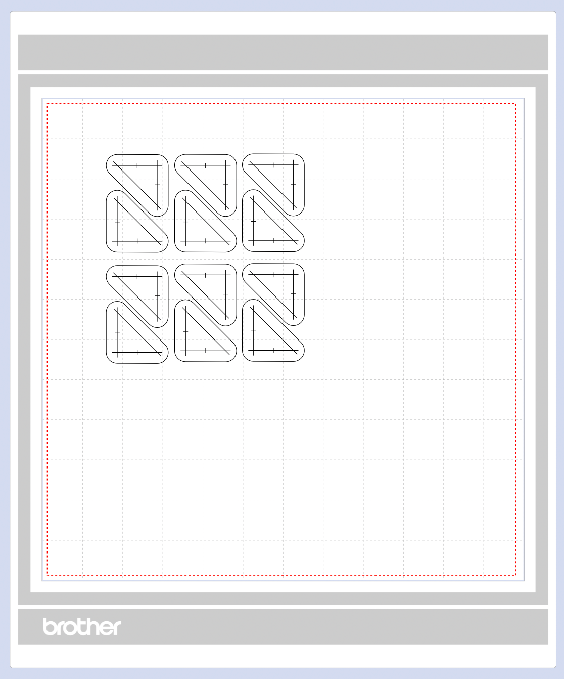 Patchwork of the Crosses 1 Inch Digital Template