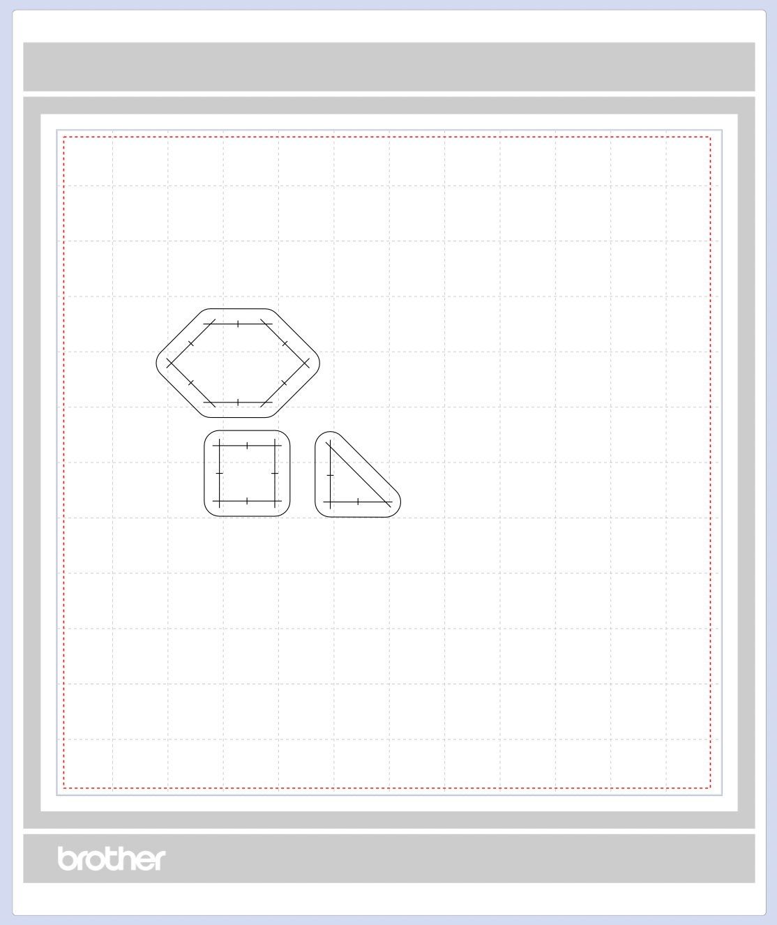 Patchwork of the Crosses 1 Inch Digital Template