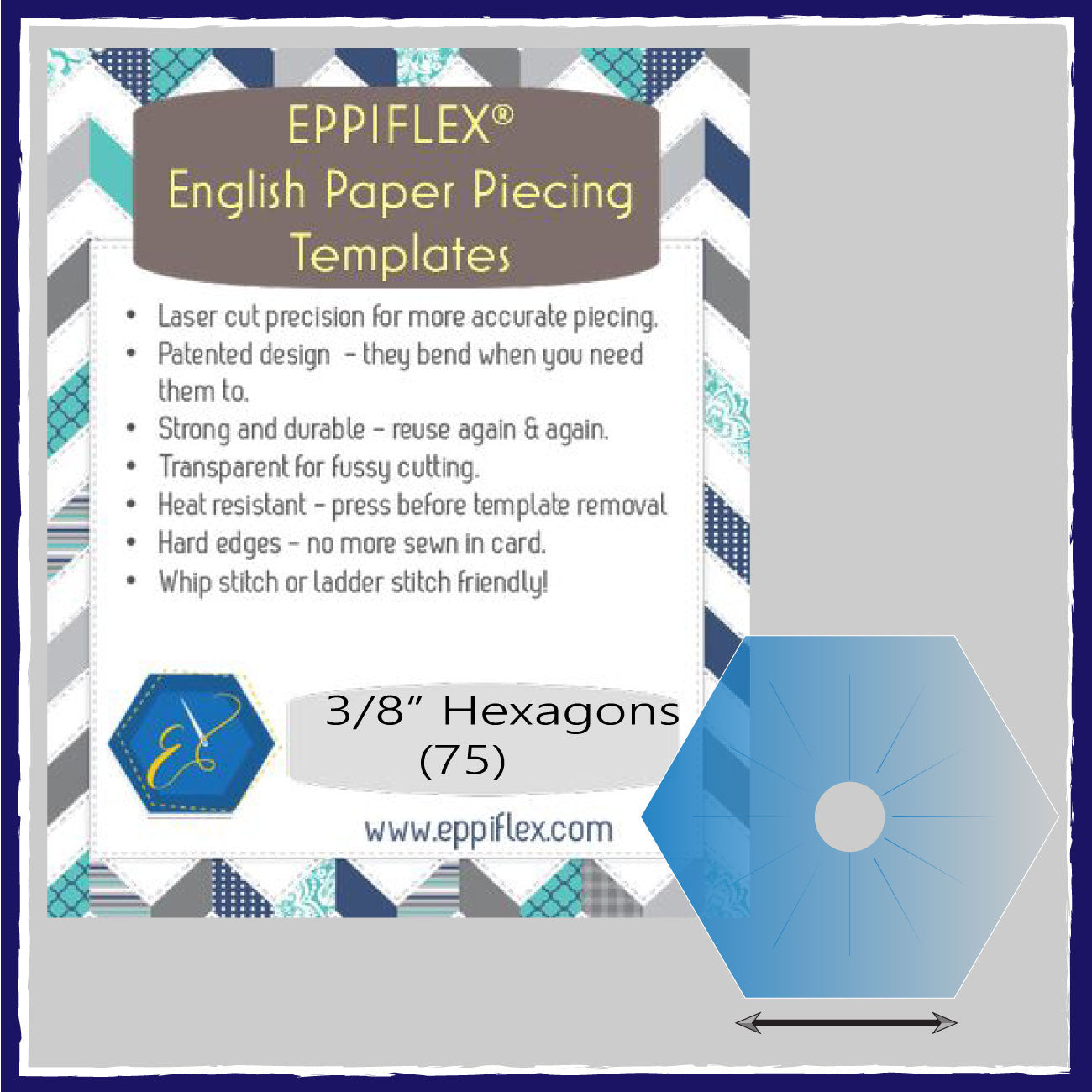 Eppiflex Hexagon Templates