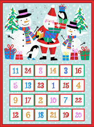 Jolly Santa Advent Calendar