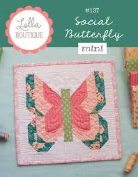 Social Butterfly Mini Pattern